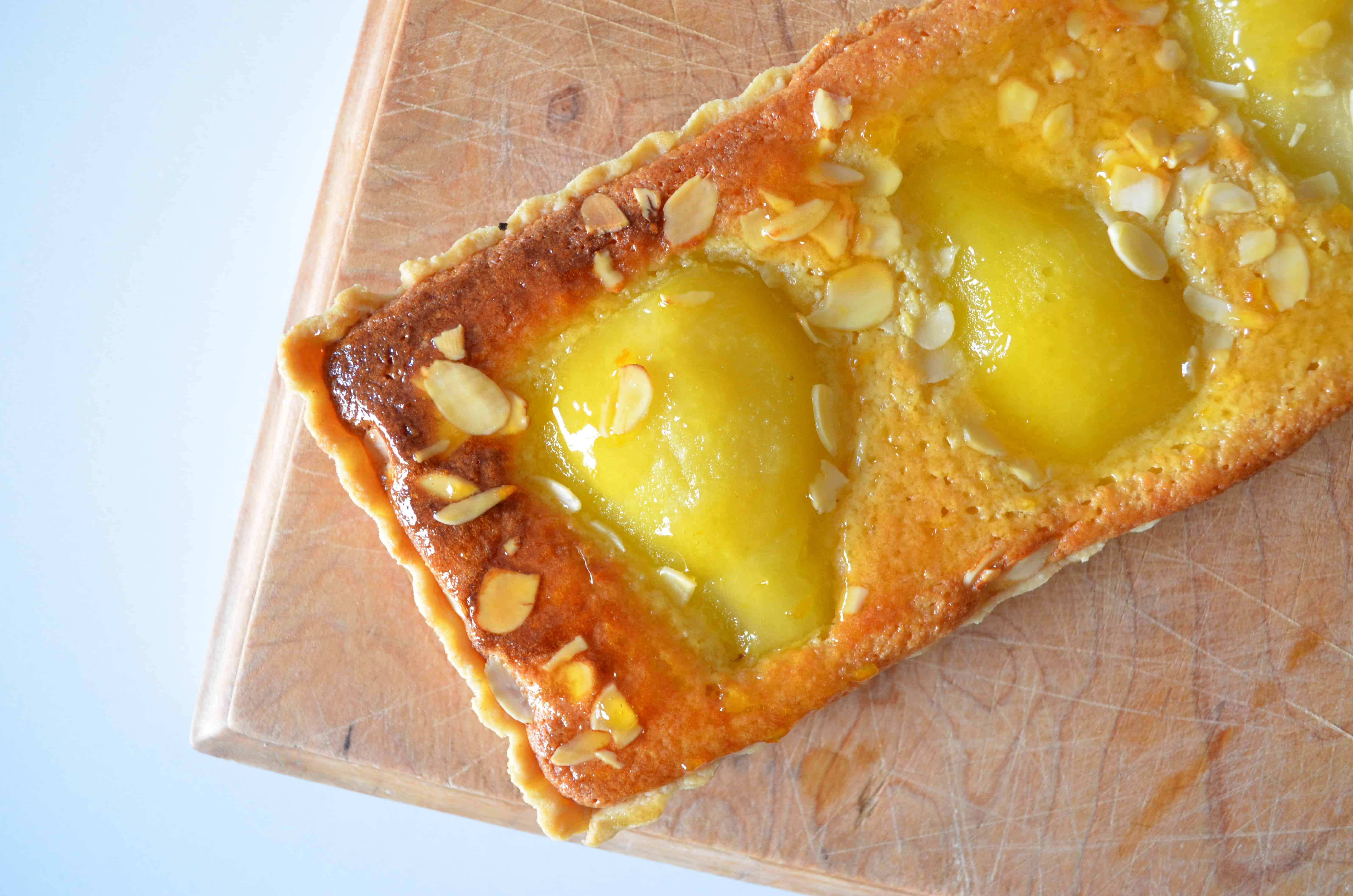 Pear and Frangipane Tart | Baking With Aimee 