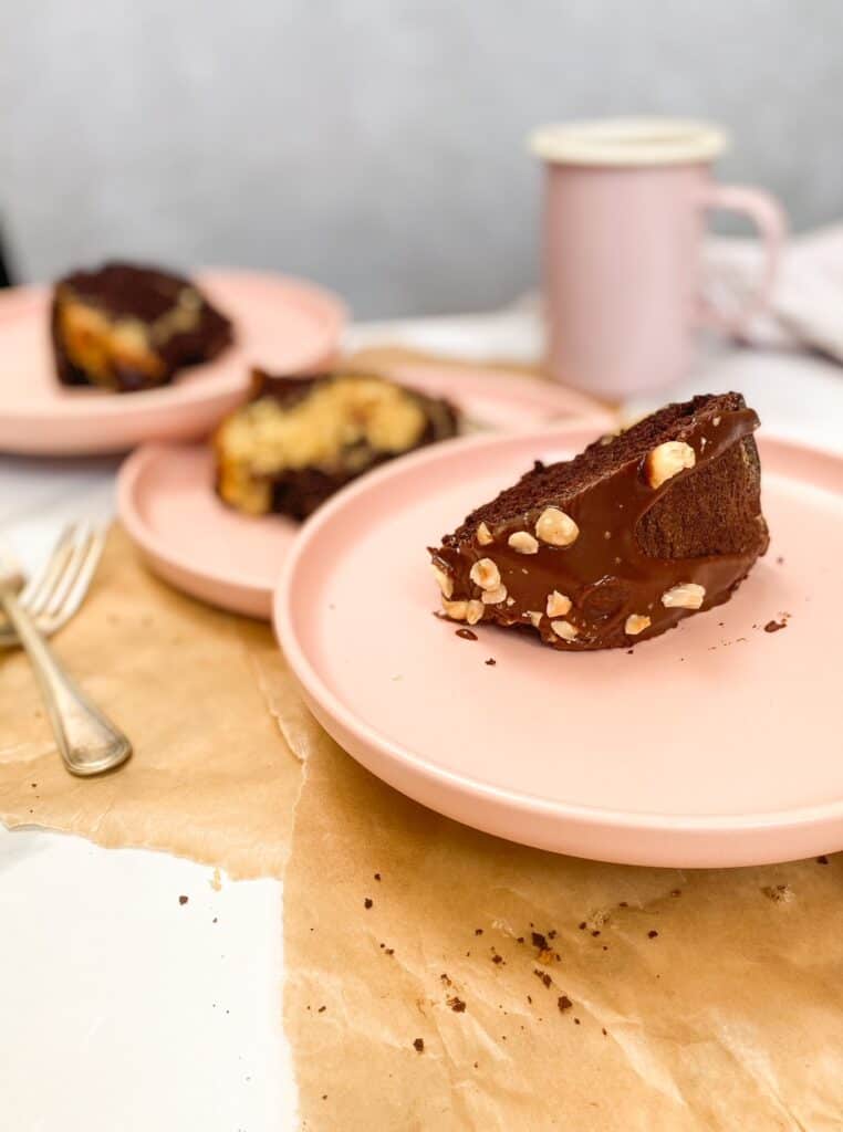 chocolate hazelnut bundt cake