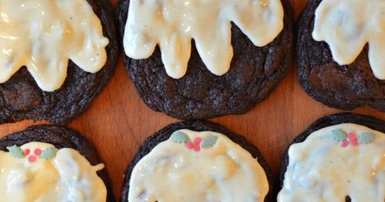 Christmas Pudding Cookies