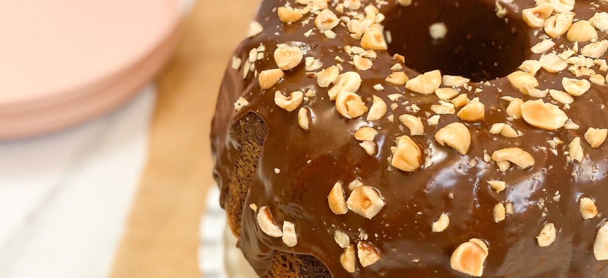 Chocolate Hazelnut Bundt Cake