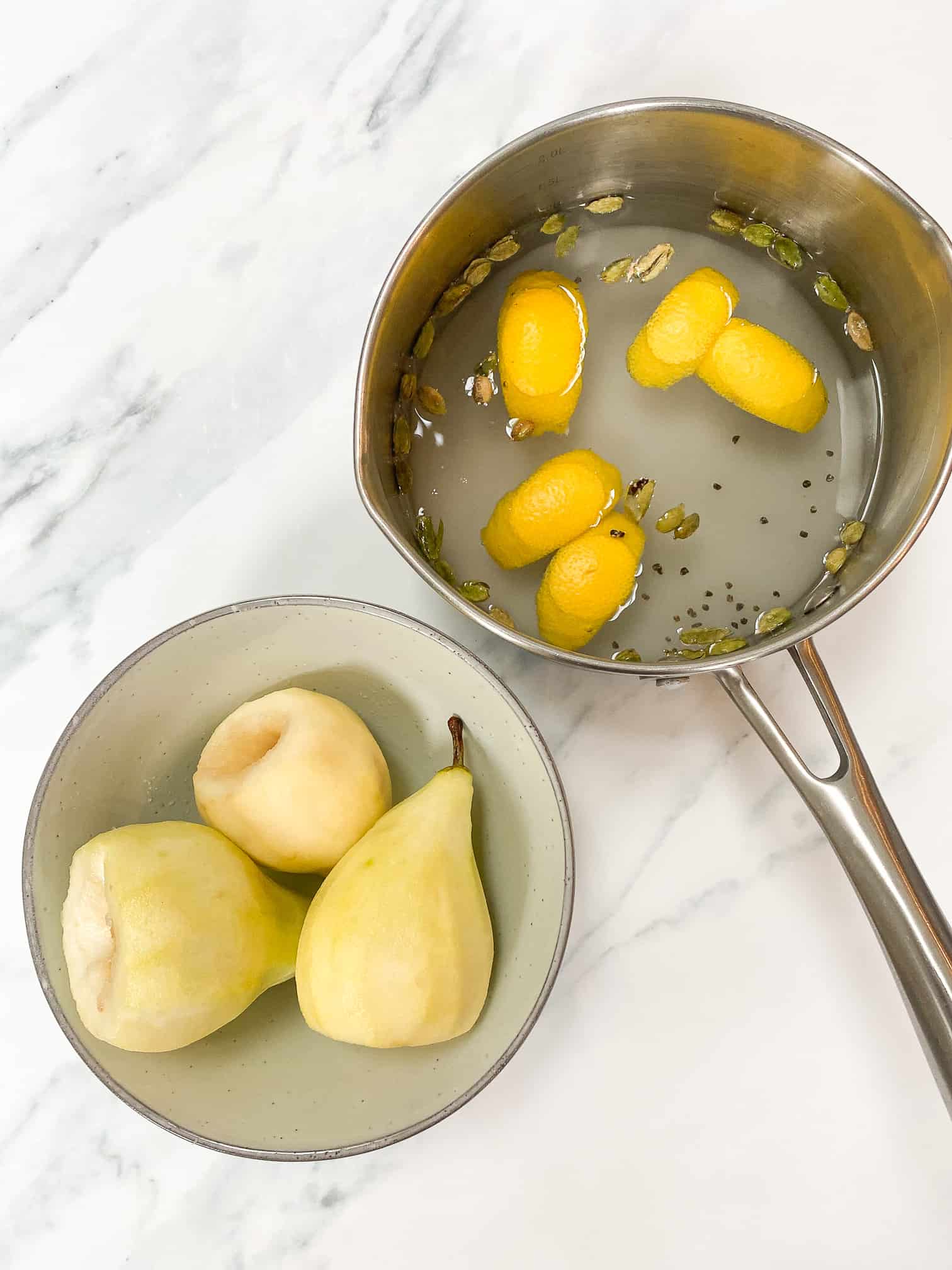 poached pear syrup