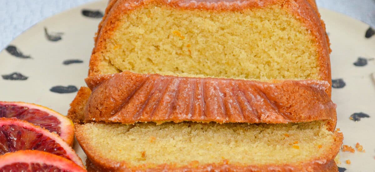 Blood Orange Loaf Cake