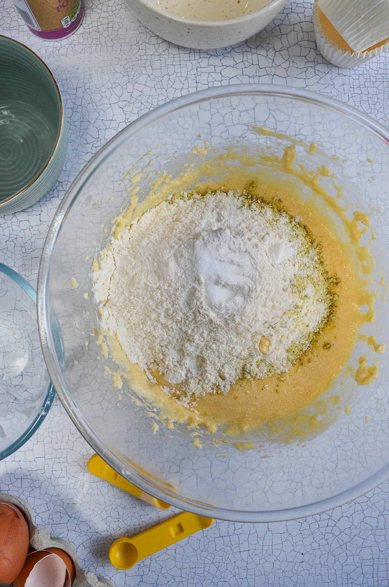 pistachio batter process
