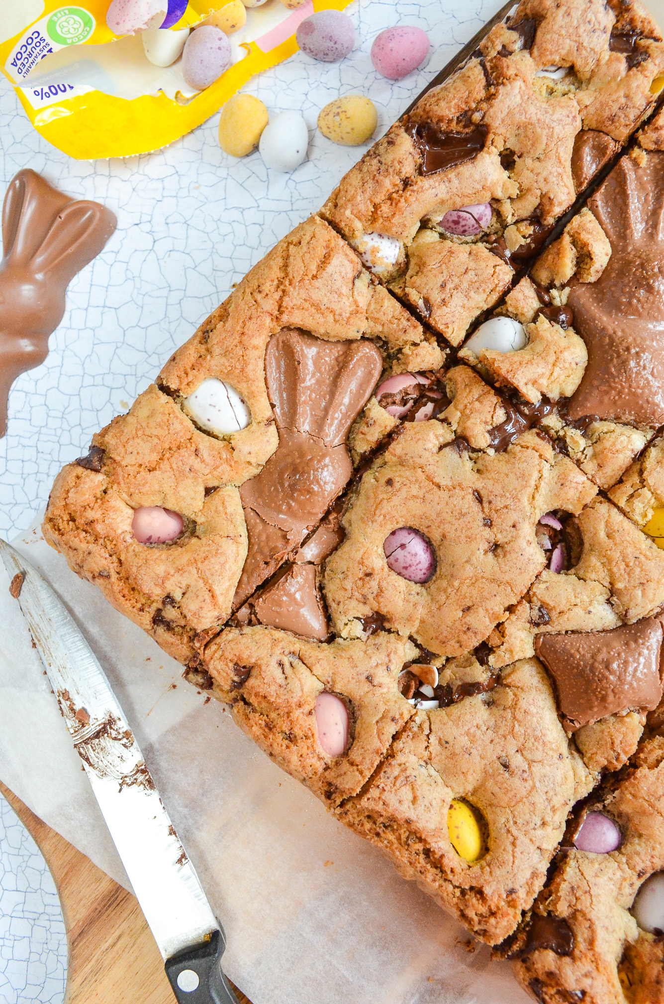 Easter Cookie Bars