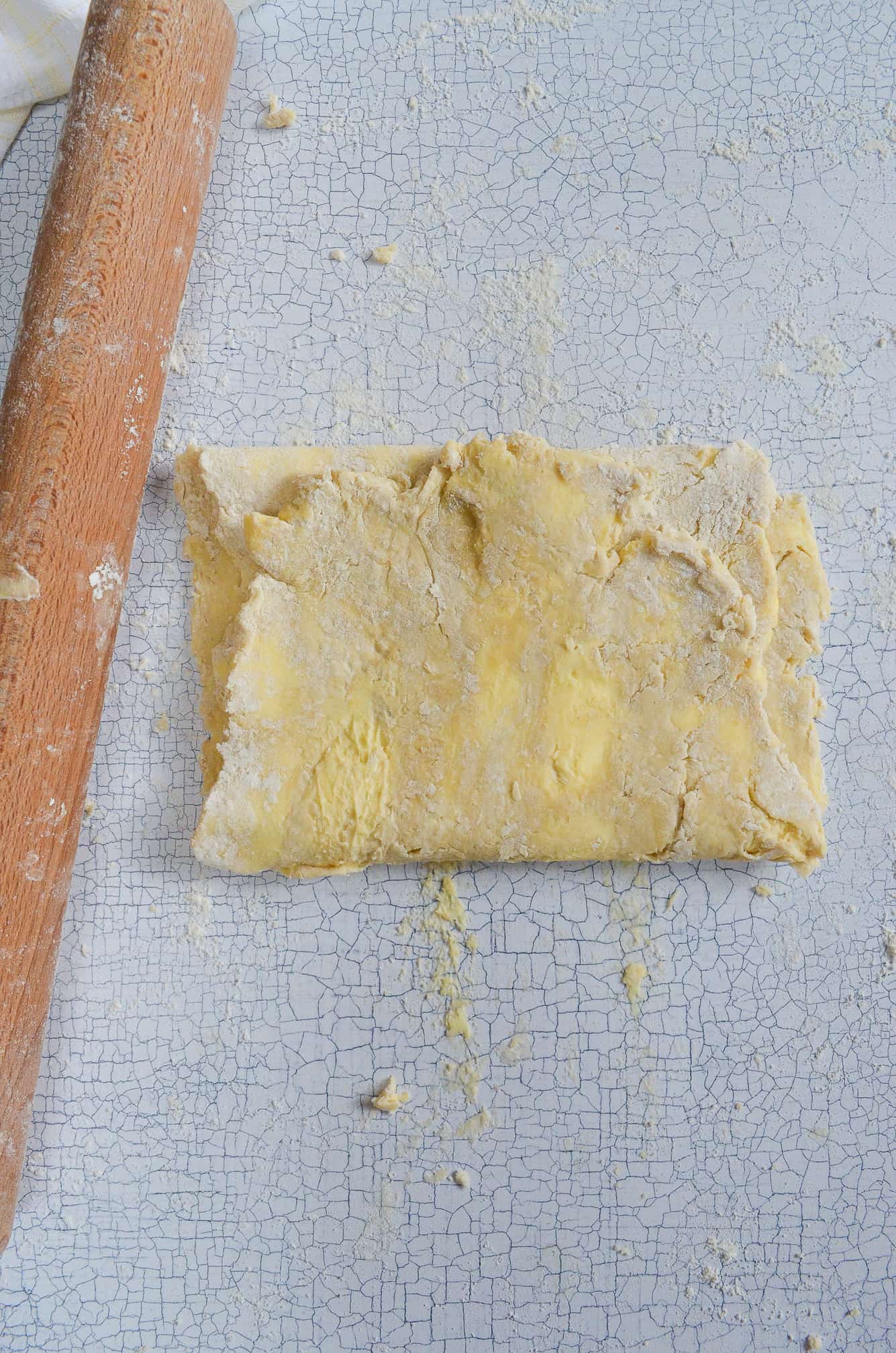 rough puff pastry process