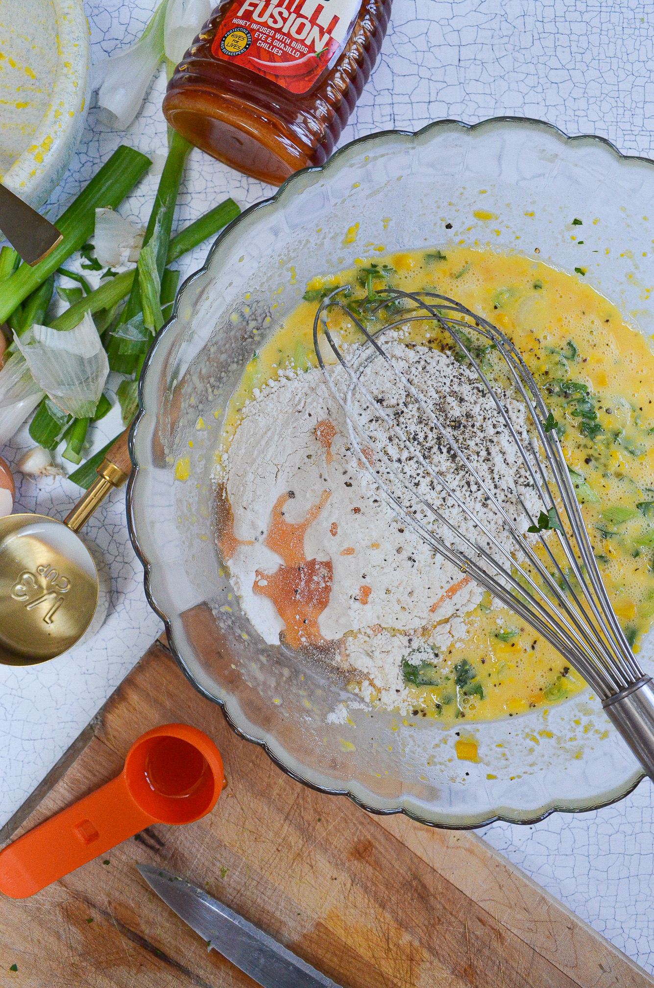 sweetcorn fritters batter